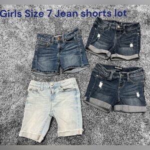 Girls Jean shorts bundle